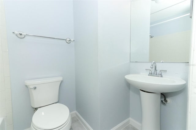 bathroom with toilet