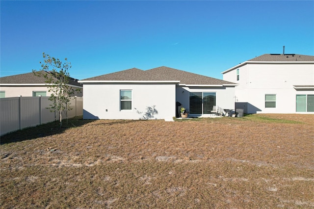 view of rear view of property