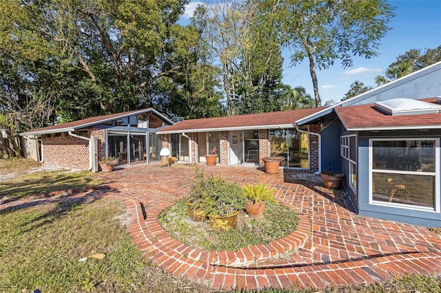 view of ranch-style home