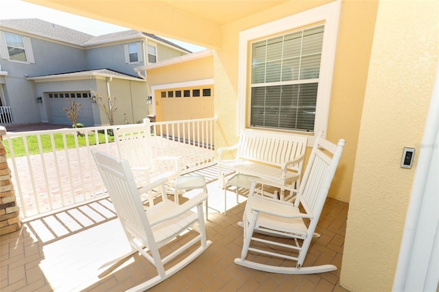 view of patio / terrace featuring a porch