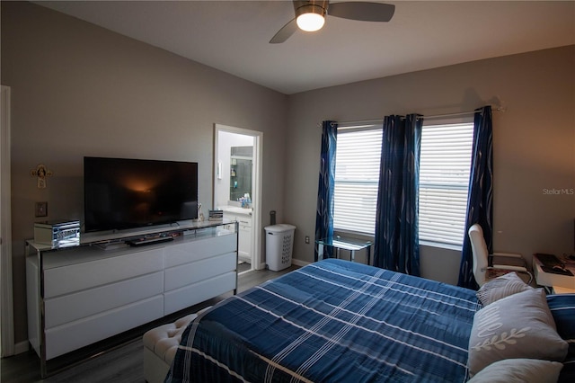 881 Orchid Grove Blvd, Davenport, FL 33837 - bedroom with light wood finished floors and a ceiling fan