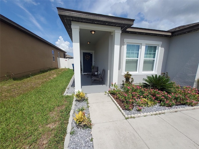 881 Orchid Grove Blvd, Davenport, FL 33837 - entrance to property with stucco siding
