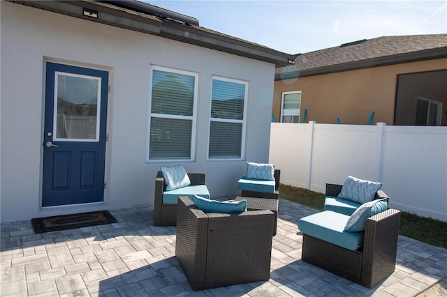 881 Orchid Grove Blvd, Davenport, FL 33837 - view of patio featuring outdoor lounge area