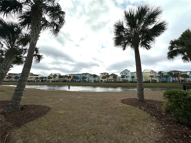 view of water feature