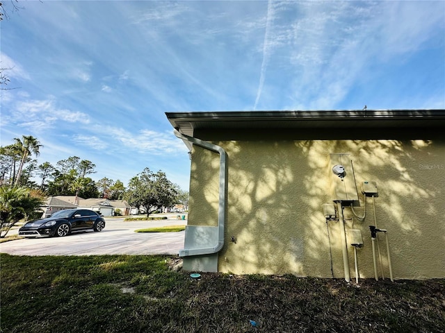 view of side of property