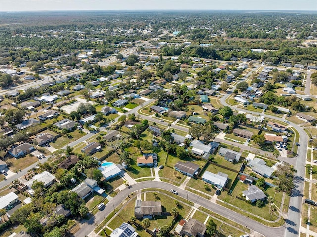 drone / aerial view