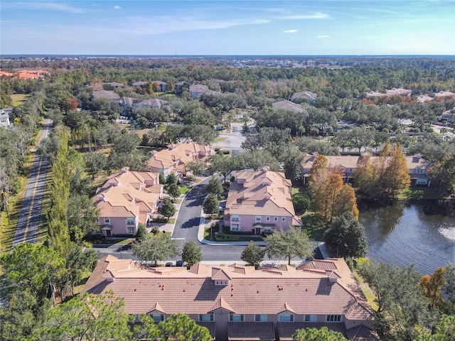1300 Gilford Point Ln Unit 1300, Davenport, FL 33896 - aerial perspective of suburban area featuring a large body of water