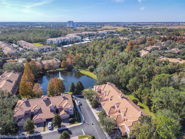 1300 Gilford Point Ln Unit 1300, Davenport, FL 33896 - aerial view of property and surrounding area with a nearby body of water and nearby suburban area