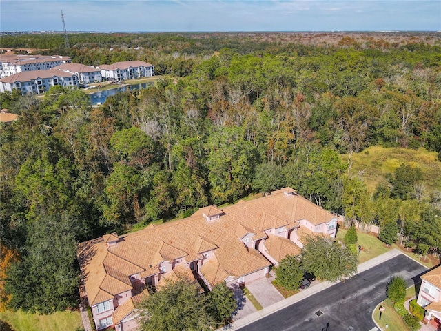 1300 Gilford Point Ln Unit 1300, Davenport, FL 33896 - aerial view of property's location featuring a heavily wooded area and nearby suburban area