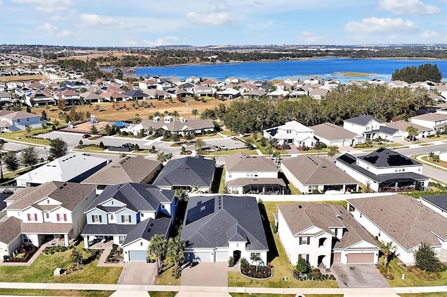 3359 Hanging Tide St, Winter Garden, FL 34787 - aerial perspective of suburban area with a nearby body of water