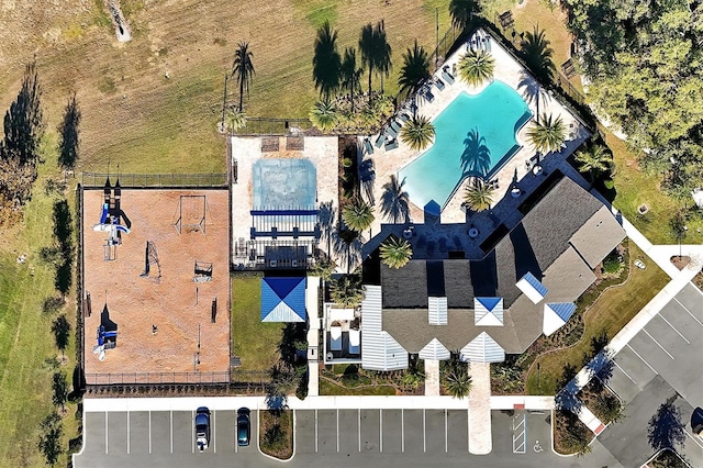 3359 Hanging Tide St, Winter Garden, FL 34787 - bird's eye view of a pool