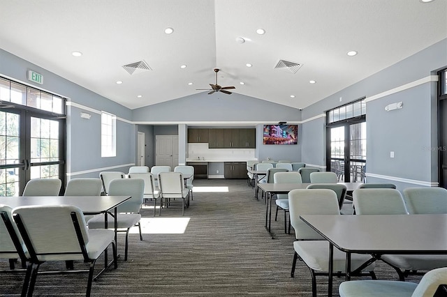 3359 Hanging Tide St, Winter Garden, FL 34787 - building lobby with recessed lighting and high vaulted ceiling