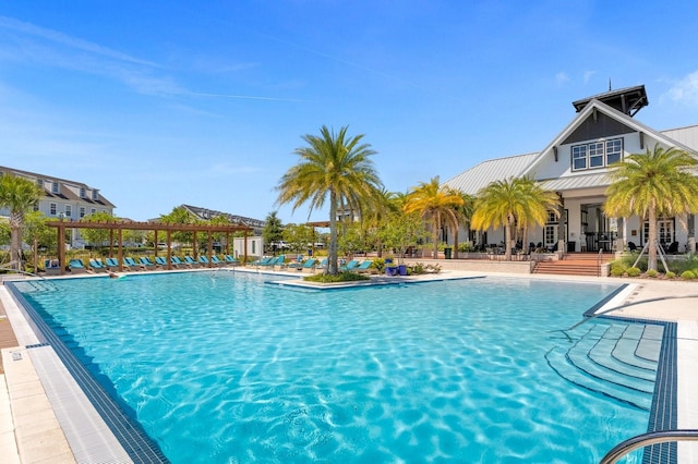 2097 Celebration Blvd, Celebration, FL 34747 - community pool with a patio area
