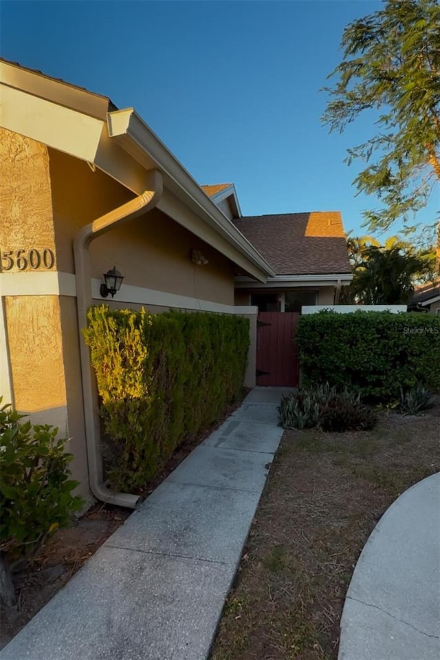 view of property entrance