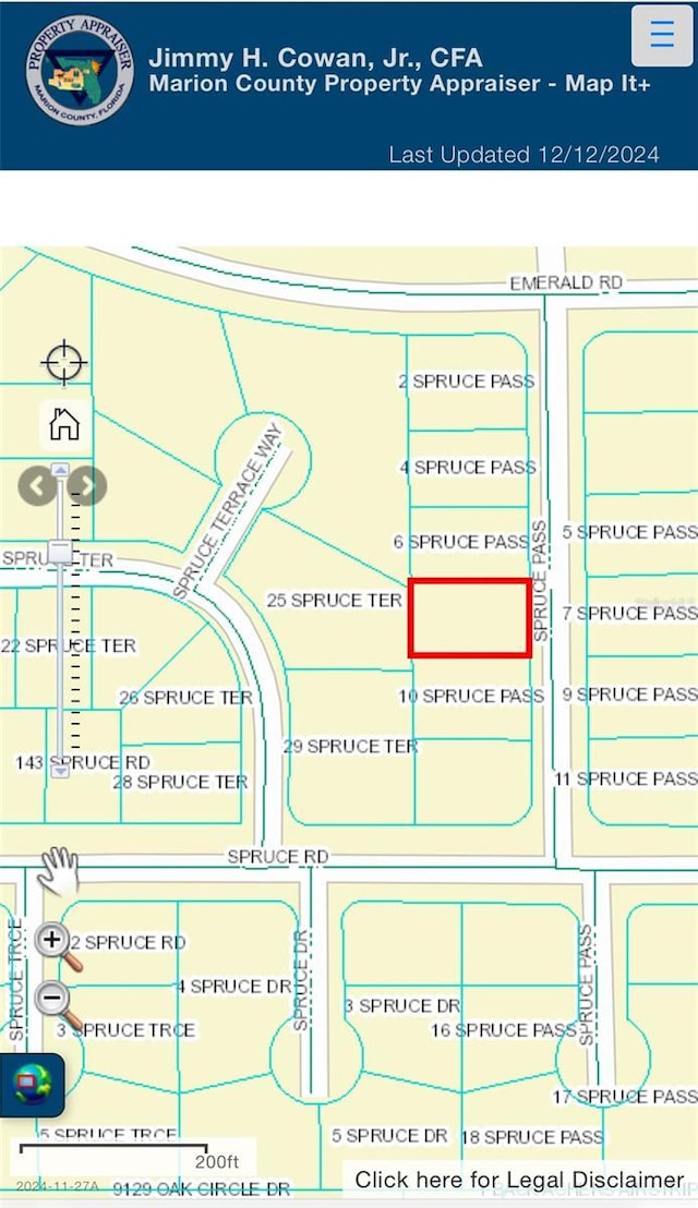 00 Spruce Pass, Ocala FL, 34472 land for sale