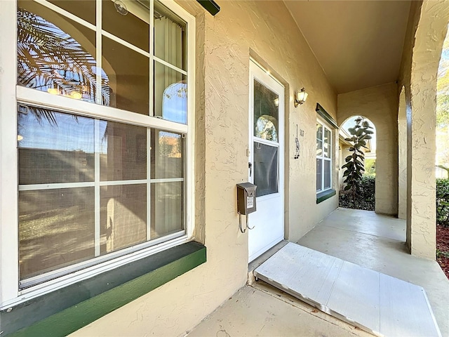 view of entrance to property