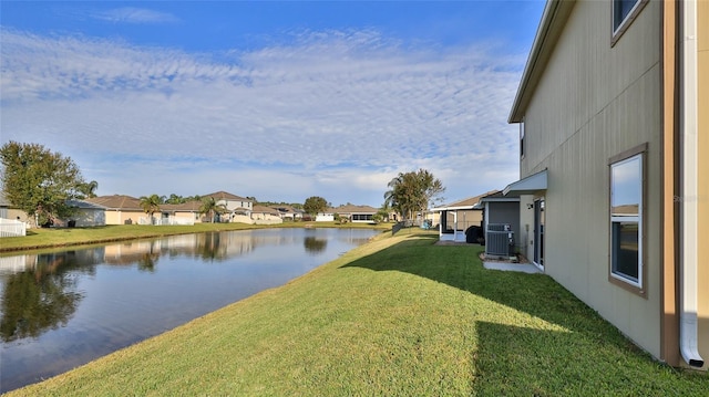 property view of water