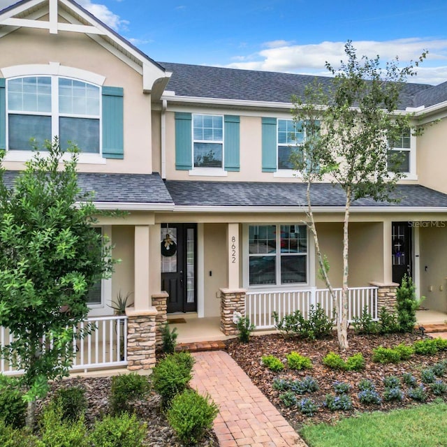 view of front of house featuring a porch