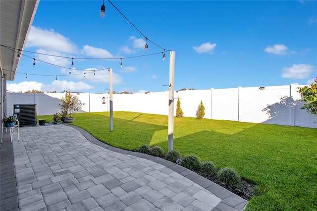 view of patio / terrace with cooling unit