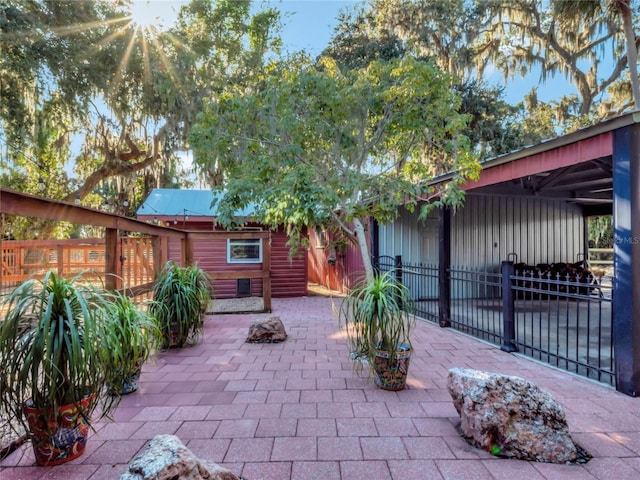 view of patio / terrace