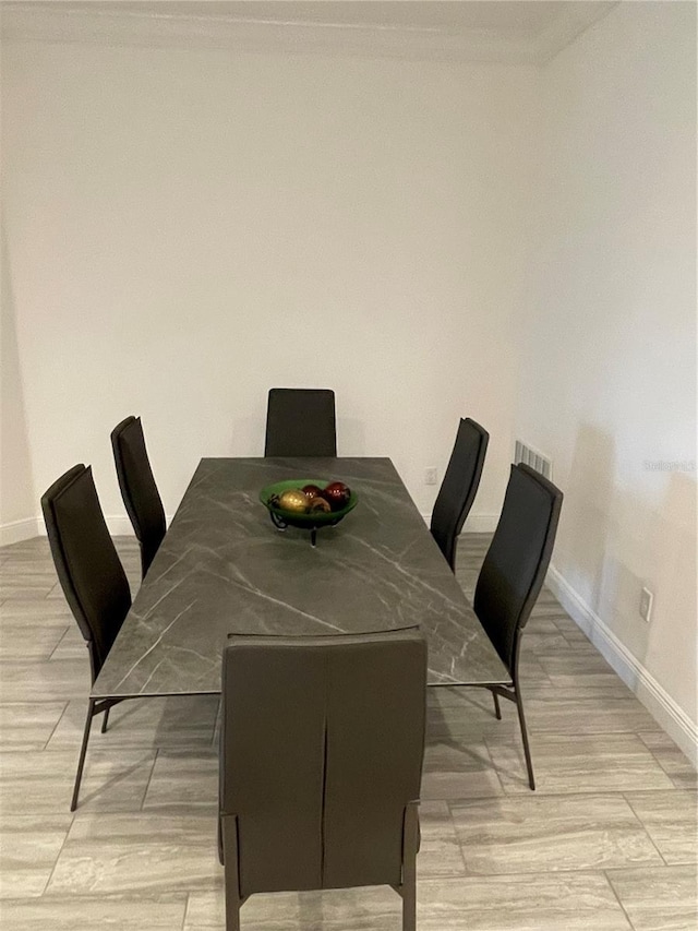 dining room featuring light wood-type flooring