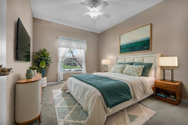 4112 Aberdeen Ln, Lake Wales, FL 33859 - bedroom with carpet flooring and ceiling fan