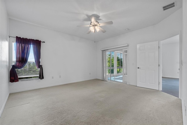 4112 Aberdeen Ln, Lake Wales, FL 33859 - unfurnished room featuring carpet flooring and a ceiling fan