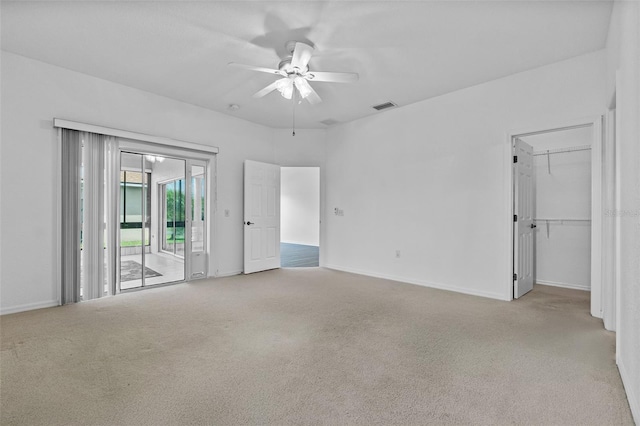 4112 Aberdeen Ln, Lake Wales, FL 33859 - spare room with carpet floors and a ceiling fan