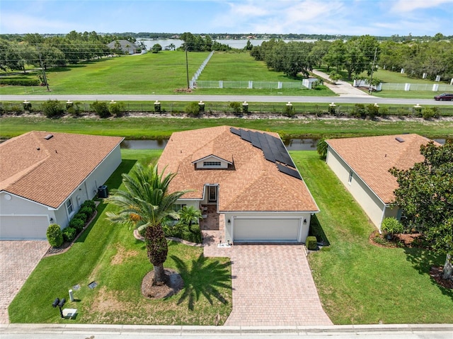 4112 Aberdeen Ln, Lake Wales, FL 33859 - aerial view of property and surrounding area with a nearby body of water