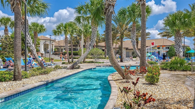 view of swimming pool