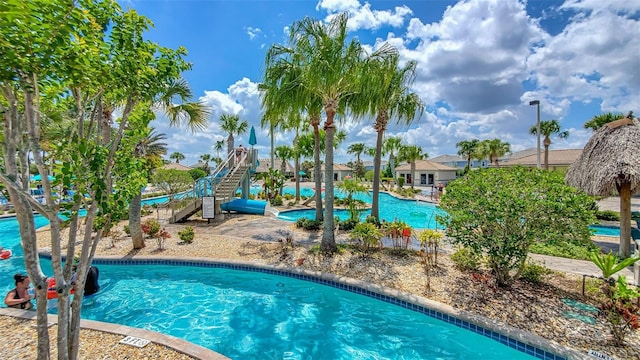 view of swimming pool