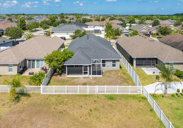 14308 Edinburgh Moor Dr, Wimauma, FL 33598 - aerial perspective of suburban area