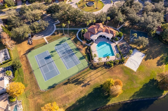 11313 Via Andiamo, Windermere, FL 34786 - aerial view of a pool