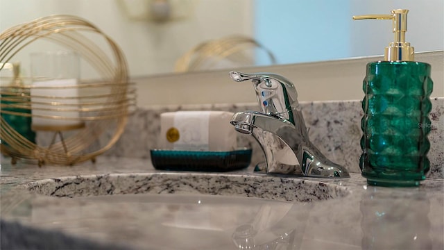 interior details featuring sink