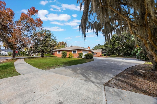 exterior space featuring a lawn