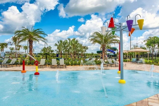 view of swimming pool