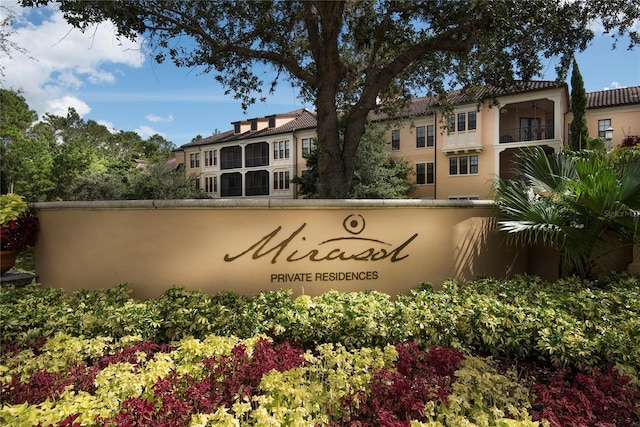 513 Mirasol Cir Unit 101, Celebration, FL 34747 - view of community / neighborhood sign