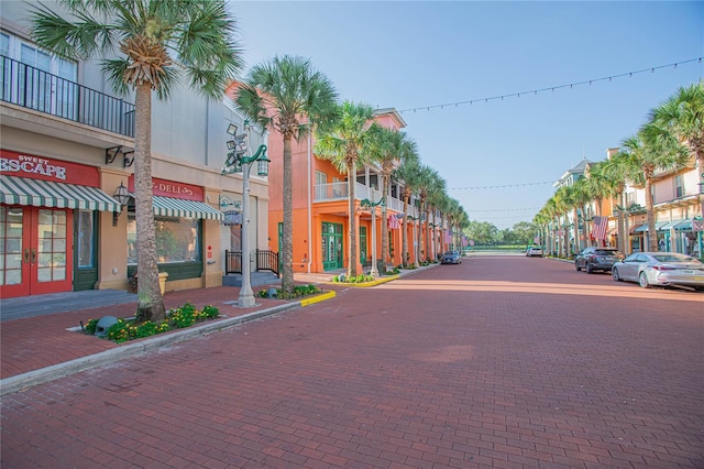 view of street