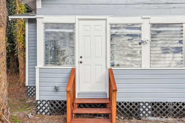 view of property entrance