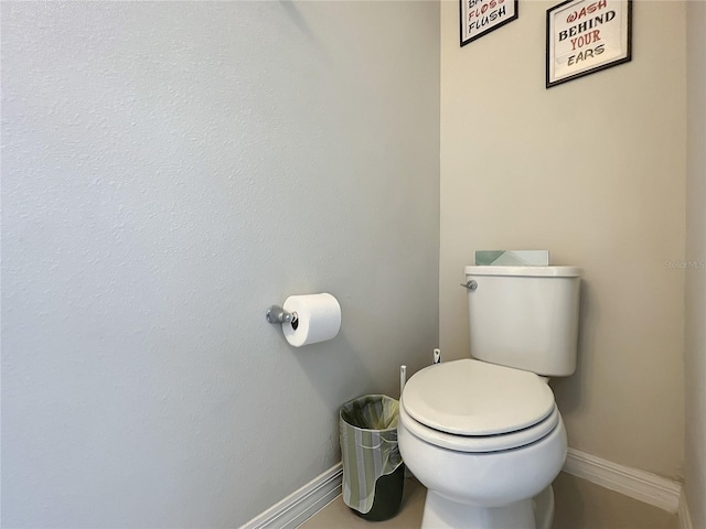 bathroom with toilet