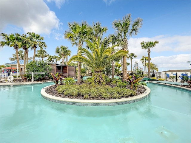 view of swimming pool