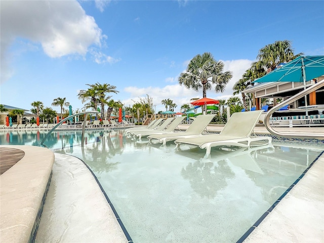 view of swimming pool