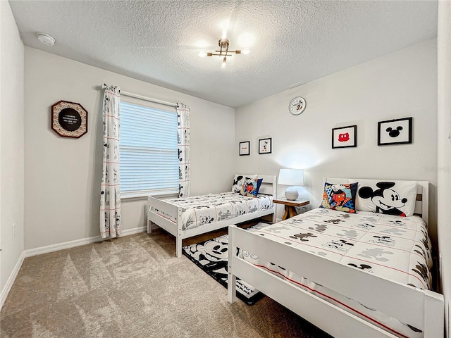 4190 Lana Ave, Davenport, FL 33897 - bedroom featuring a textured ceiling and carpet floors