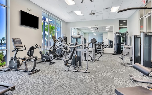 4190 Lana Ave, Davenport, FL 33897 - gym featuring carpet
