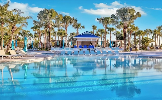 view of swimming pool