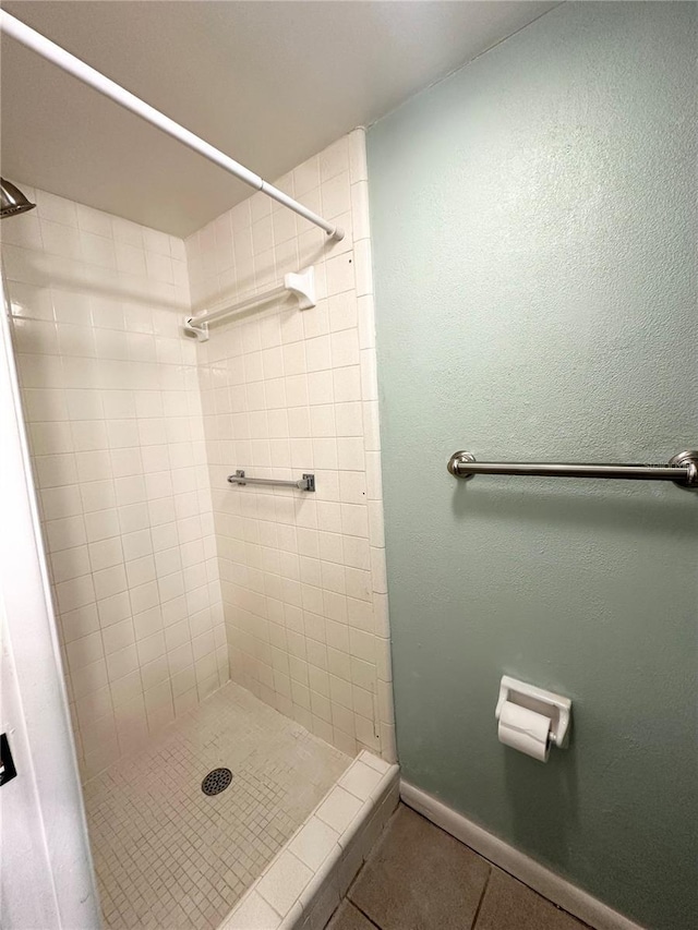 230 Cape Shores Cir Unit 17A, Cape Canaveral, FL 32920 - full bathroom with a shower stall and tile patterned floors