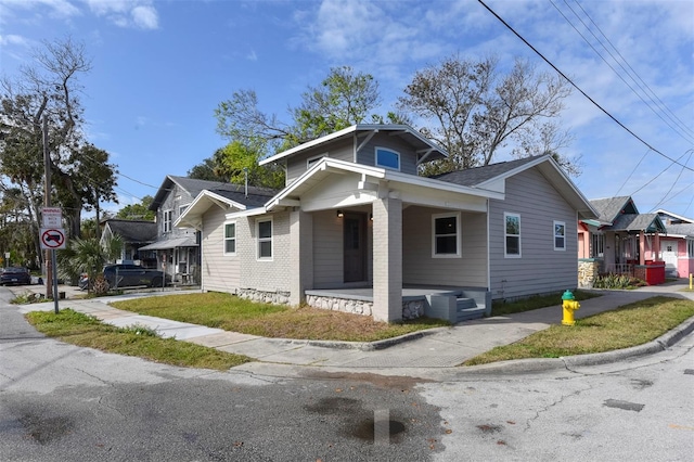 view of bungalow-style house