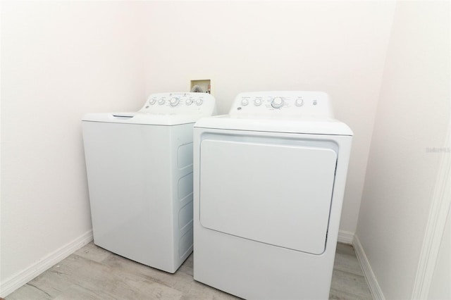 laundry room featuring washer and dryer