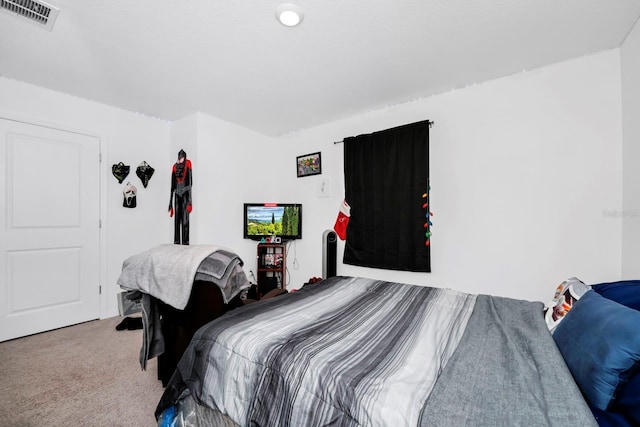 bedroom featuring carpet floors