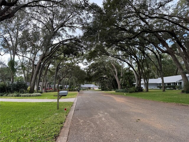 view of road